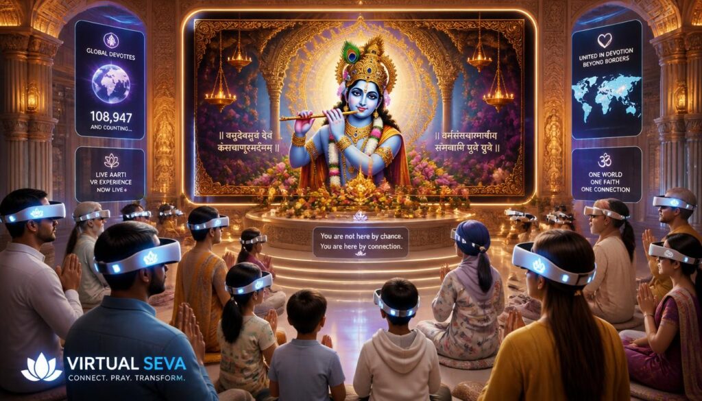 Virtual Sevas for Devotees Worldwide