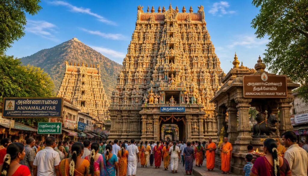 Arunachalam Temple Is Spiritually Significant