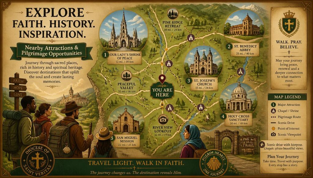 Nearby Attractions and Pilgrimage Opportunities