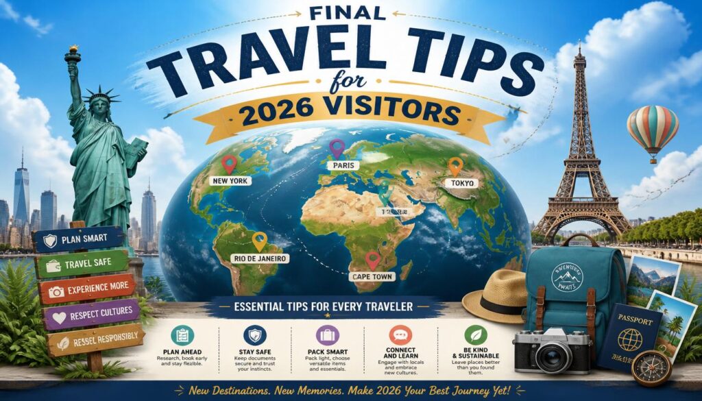 Final Travel Tips for 2026 Visitors