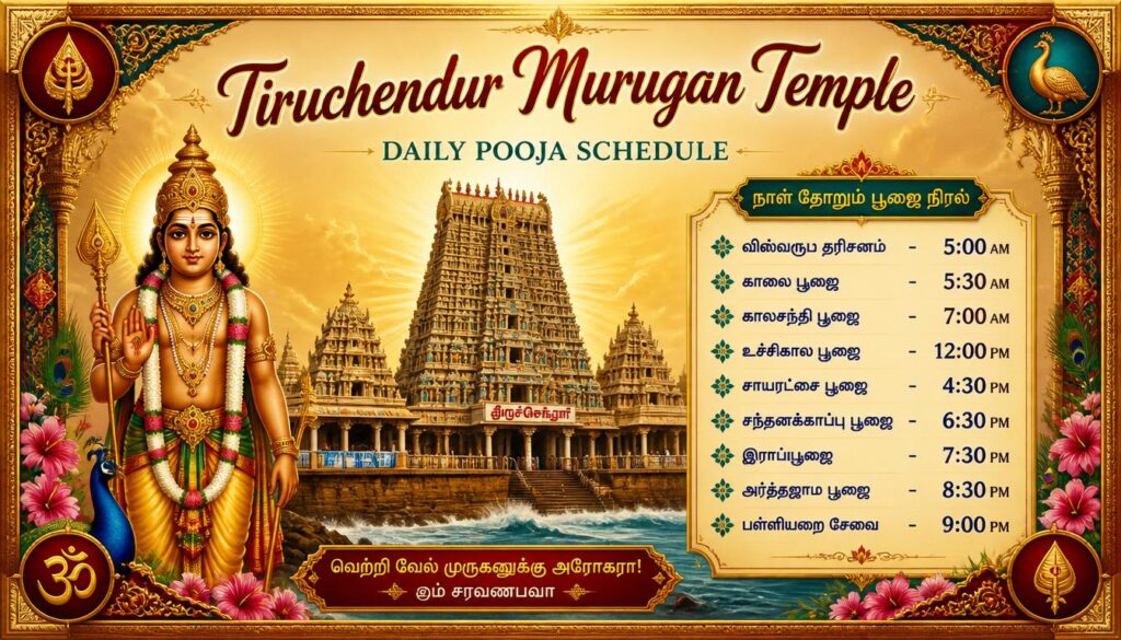 Daily Pooja Schedule