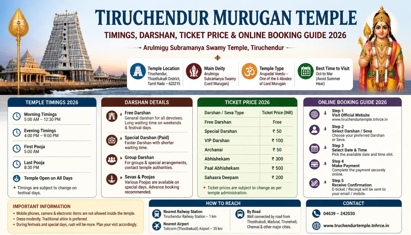 Arunachalam Temple Darshan Timings