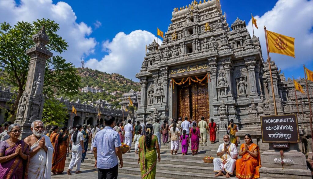 Yadagirigutta Temple Darshan Types