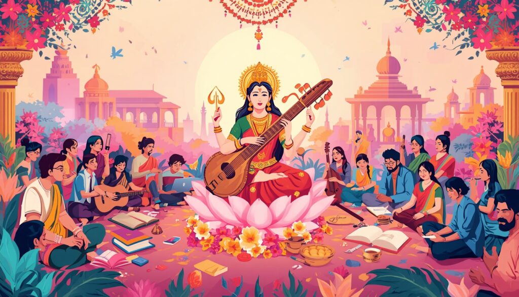 Modern Relevance of Saraswati Puja