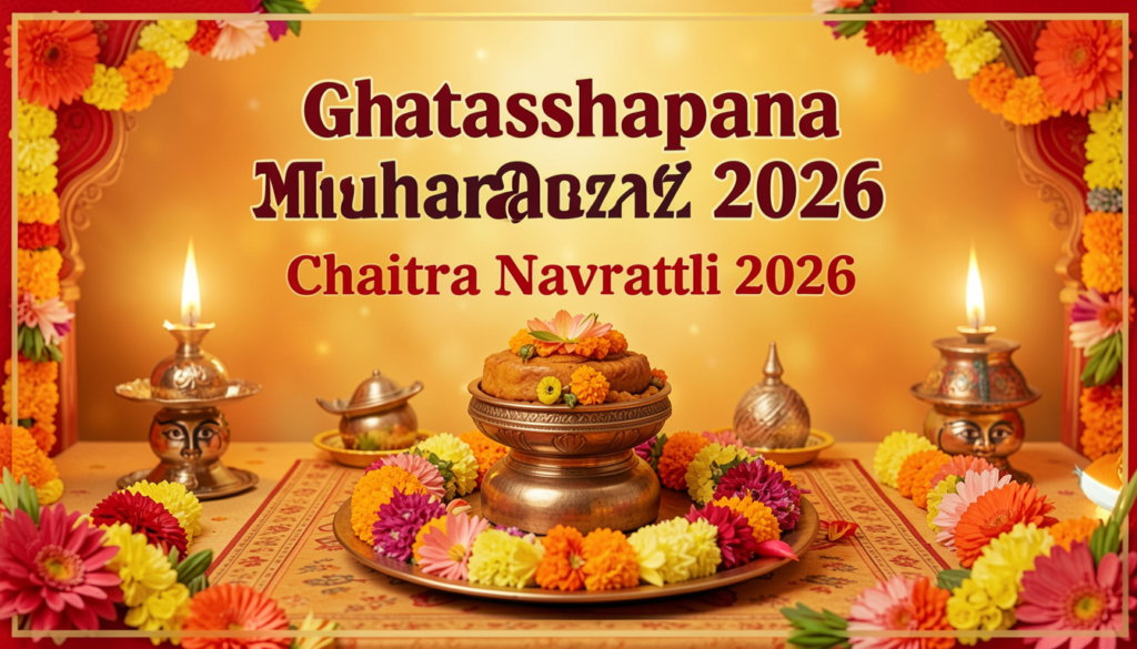 Ghatasthapana Muhurat