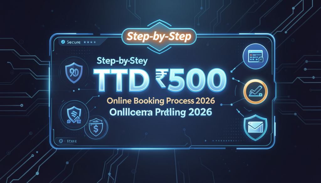 TTD ₹500 Online Booking 