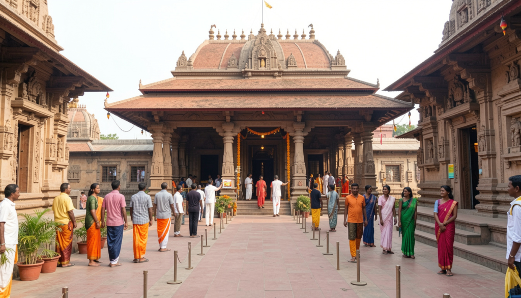 Smooth Darshan Experience
