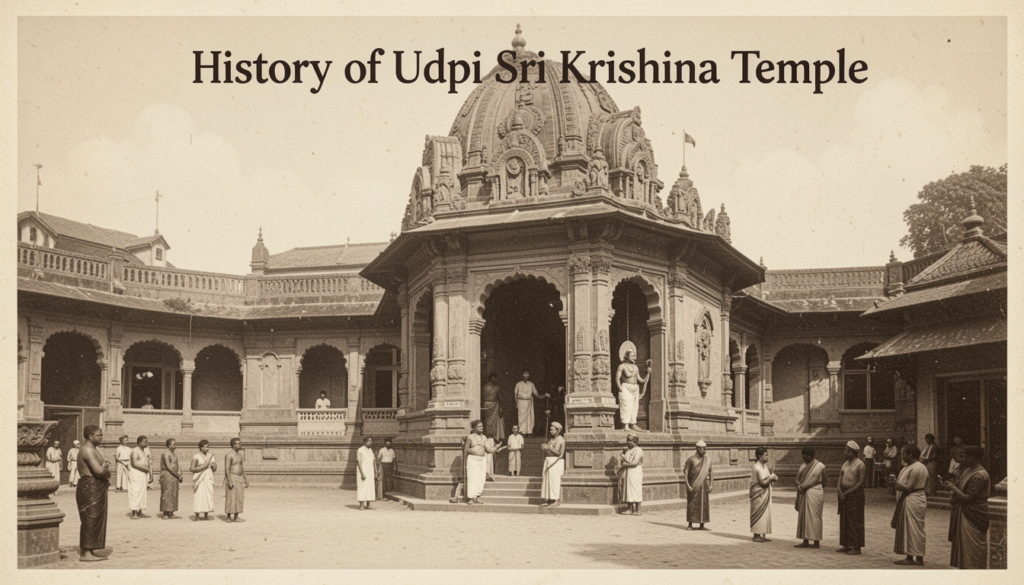 History of Udupi Sri Krishna Temple