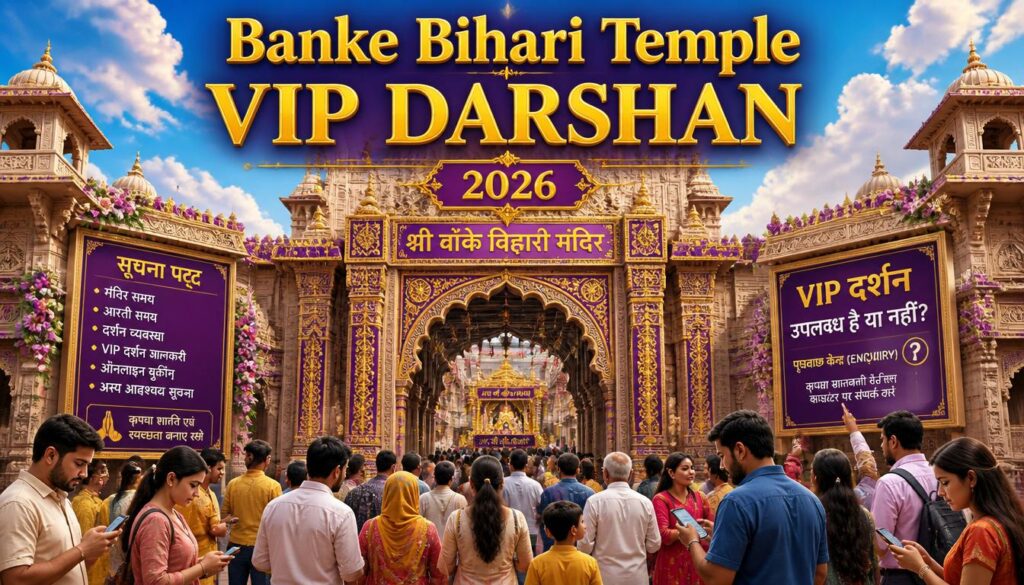  Banke Bihari Temple 2026?