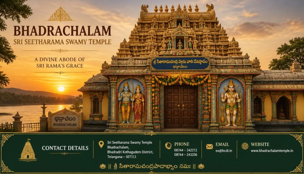 Bhadrachalam Temple Contact Details