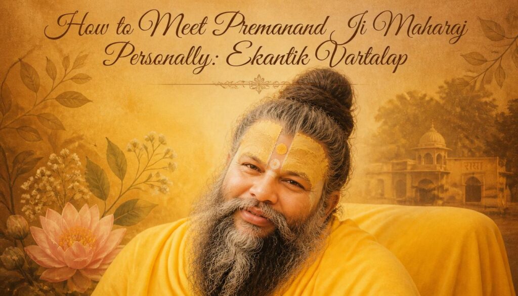 How to Meet Premanand Ji Maharaj Personally