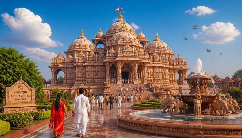 Best Time to Visit Akshardham Temple Delhi