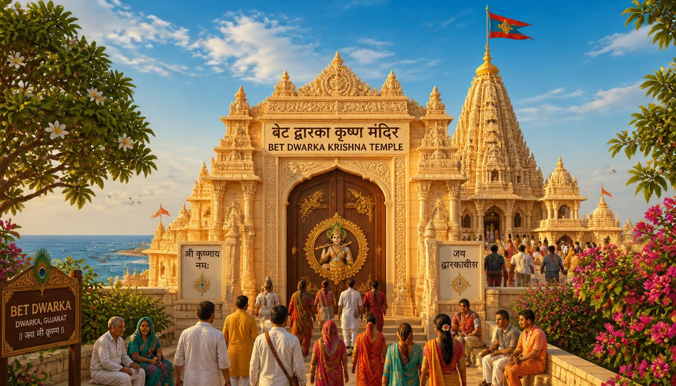 Bet Dwarka Krishna Temple Timings,