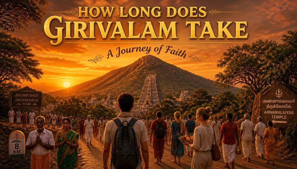 How Long Does Girivalam Take?