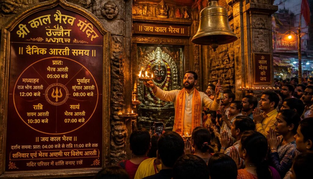 Kal Bhairav Temple Aarti Time