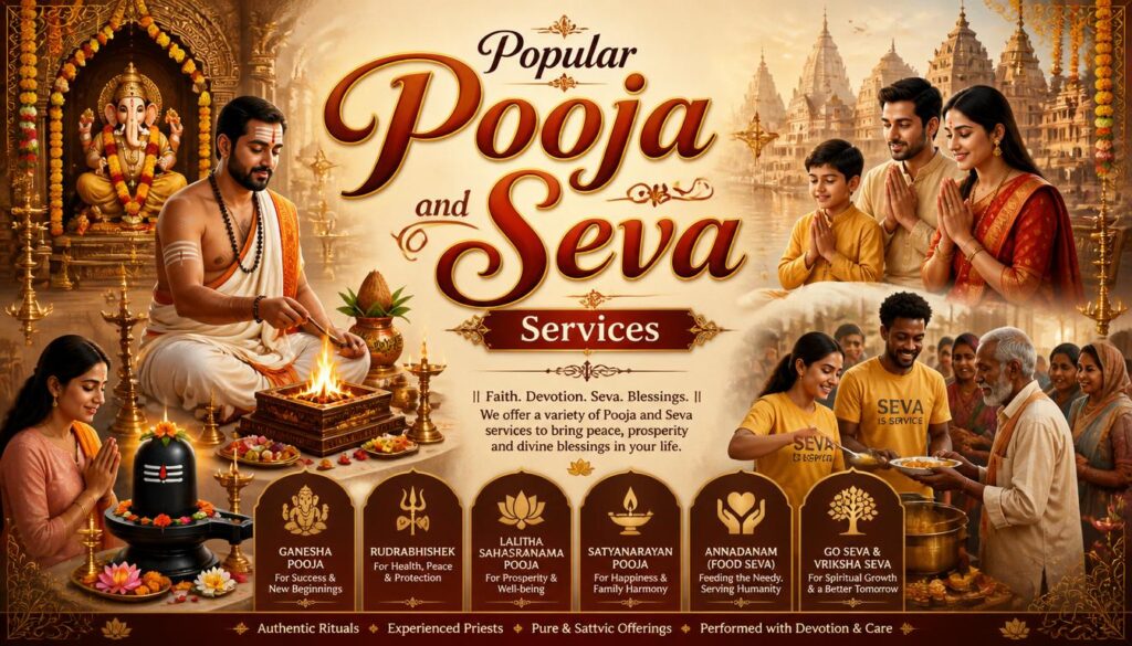Popular Pooja and Seva Services