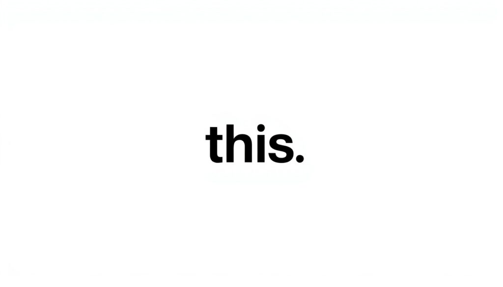 "This" Can Show Emotional Connection
