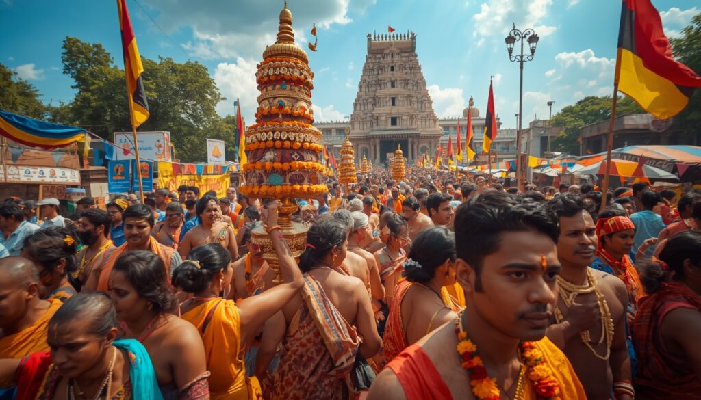 Thaipusam Festival at Siruvapuri Temple