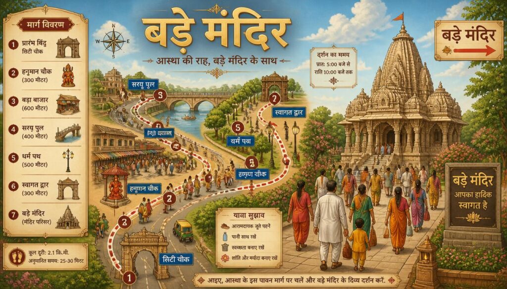 How to Reach Bade Mandir