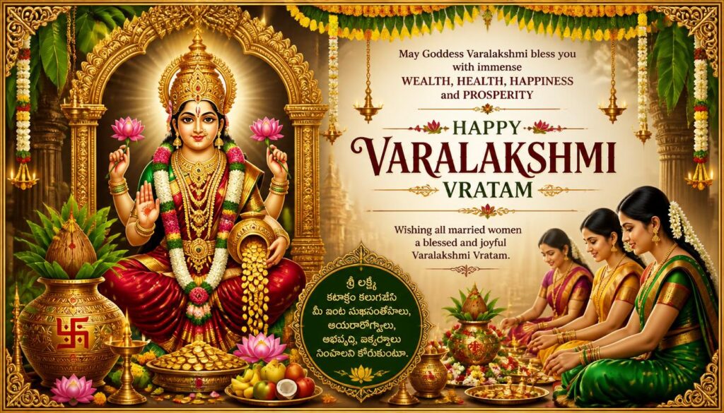 Varalakshmi Vratam Wishes