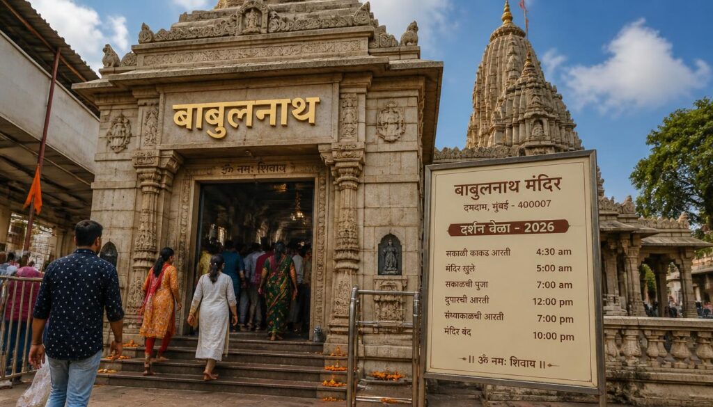 Babulnath Temple Timings 2026