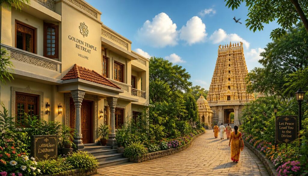 Near Golden Temple Vellore