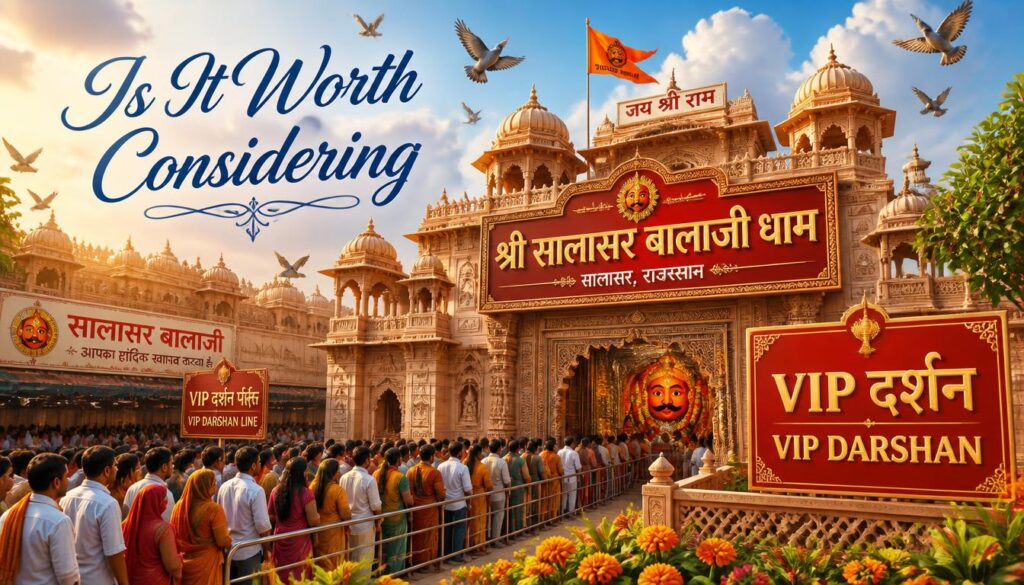 Salasar Balaji VIP Darshan