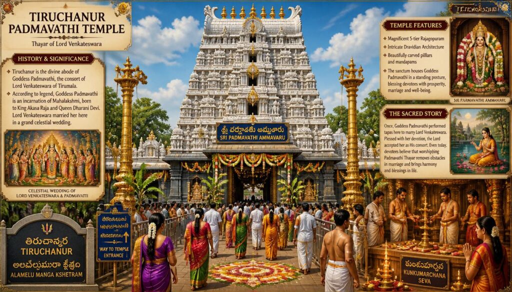 Why Tiruchanur Padmavathi Temple