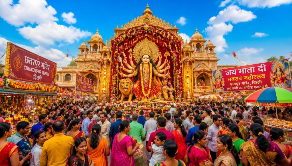 Why Navratri Feels Different at Chhatarpur