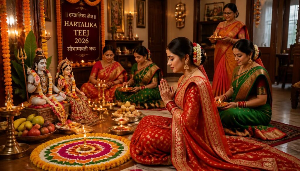 Hartalika Teej 2026 Rituals at Home
