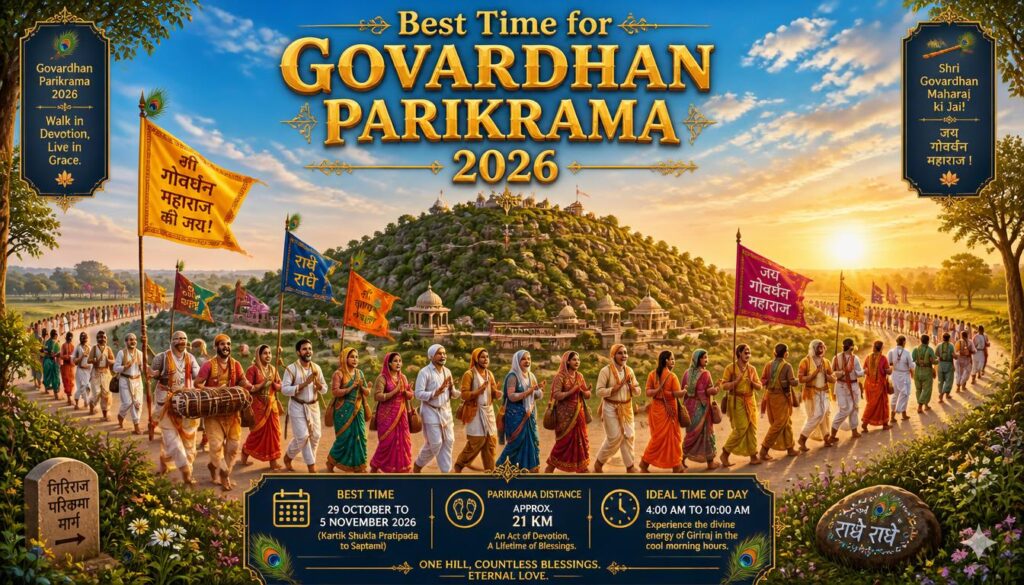 Best Time for Govardhan Parikrama 2026