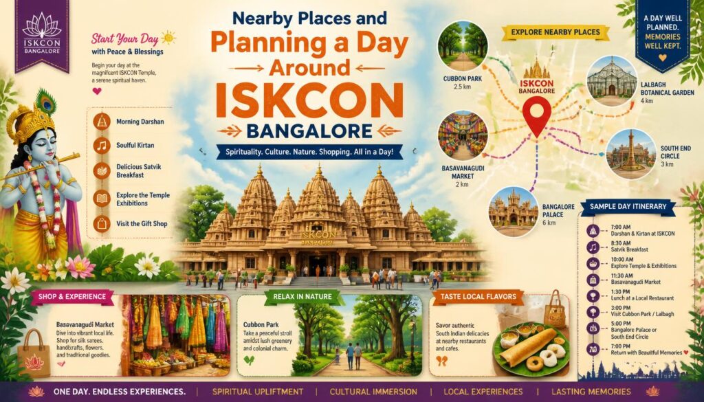 Planning a Day Around ISKCON Bangalore
