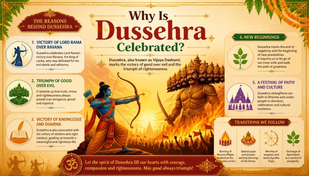 Why Is Dussehra Celebrated?