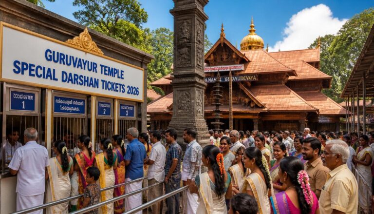 Guruvayur Temple Special Darshan Tickets 2026