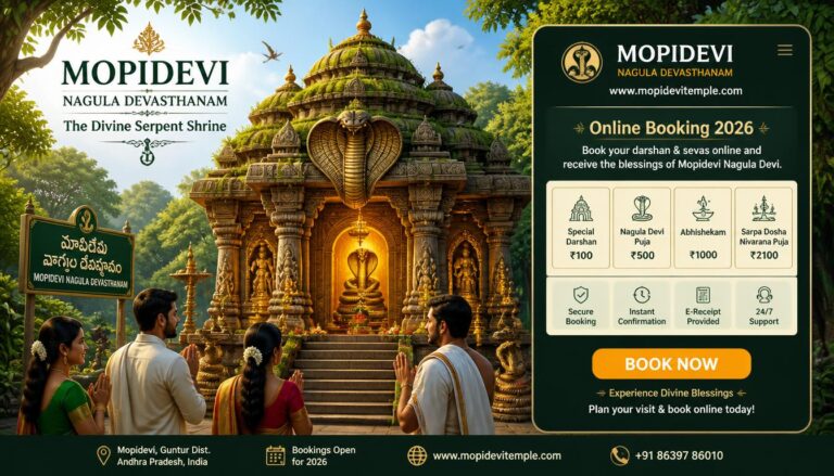 Mopidevi Temple Online Booking 2026