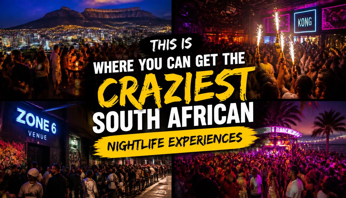 the Craziest South African Nightlife Experiences
