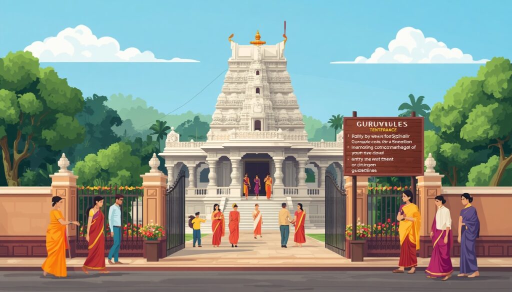 Guruvayur Temple Dress Code and Entry Rules