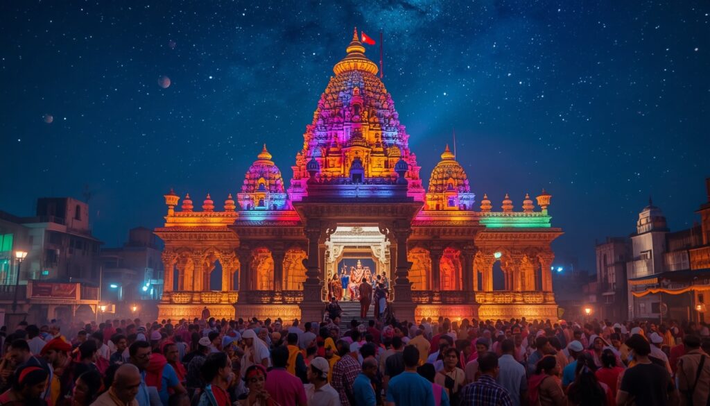 During Mahashivratri and Shravan