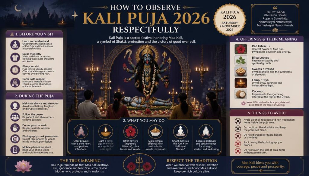 How to Observe Kali Puja 2026 