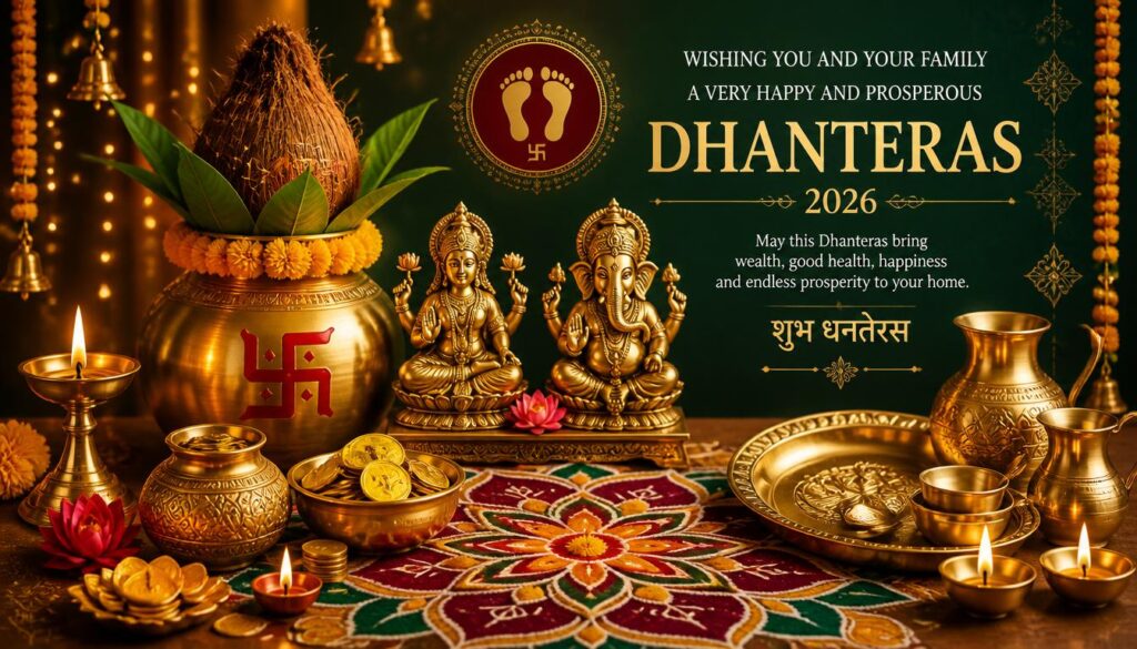 Dhanteras 2026 Wishes for Family 