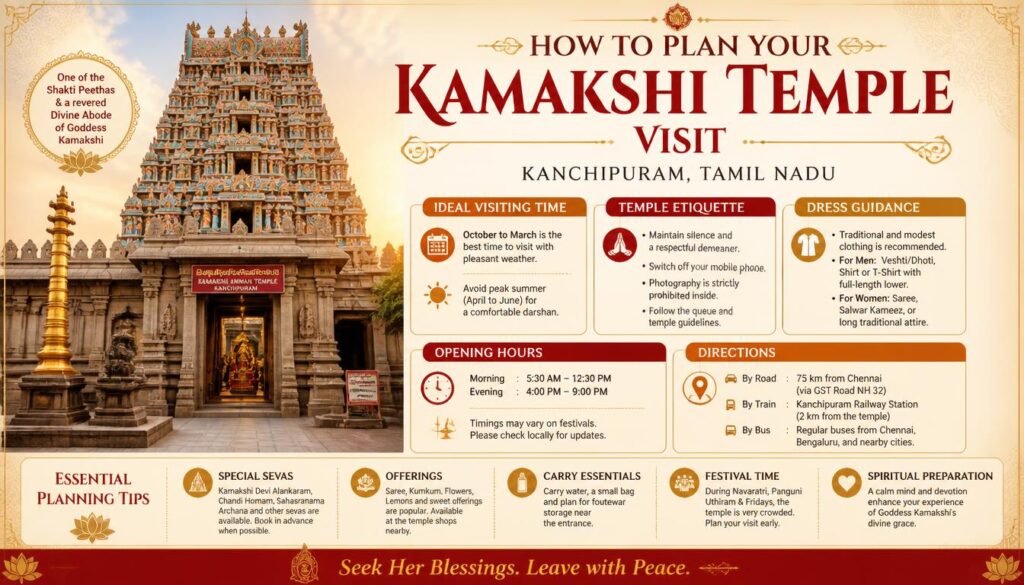 How to Plan Your Kamakshi Temple Visit