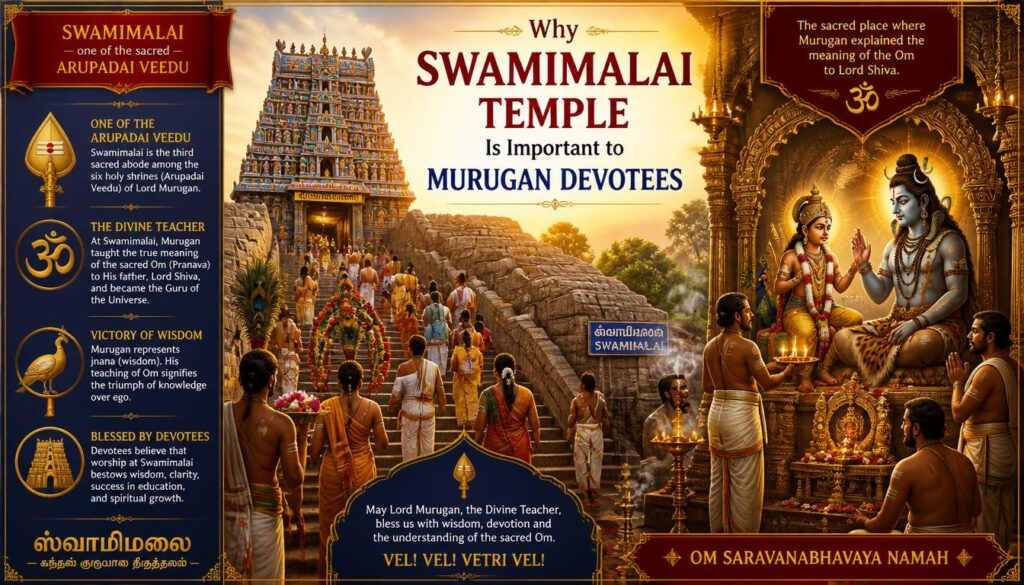 Why Swamimalai Temple Is Important to Murugan Devotees
