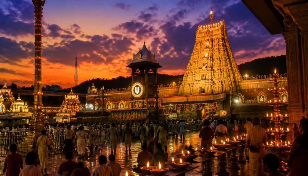 Evening Timings at Tirumala