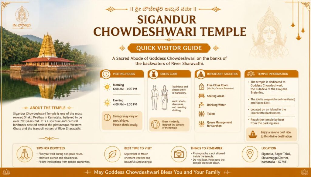 Sigandur Chowdeshwari Temple
