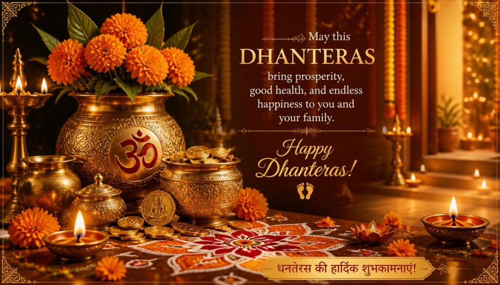 Warm and Poetic Dhanteras Wishes