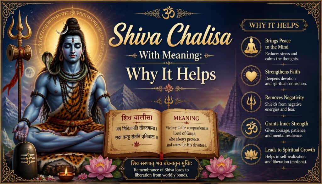 Shiva Chalisa With Meaning