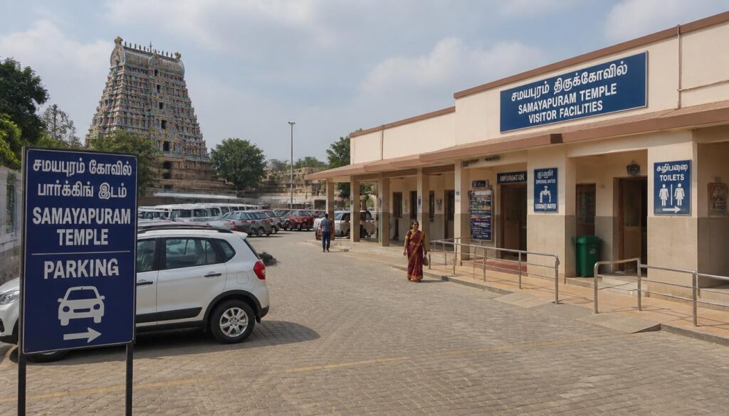 Samayapuram Temple Parking and Visitor Facilities