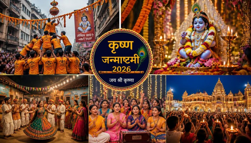 Krishna Janmashtami 2026 Celebrations Across India