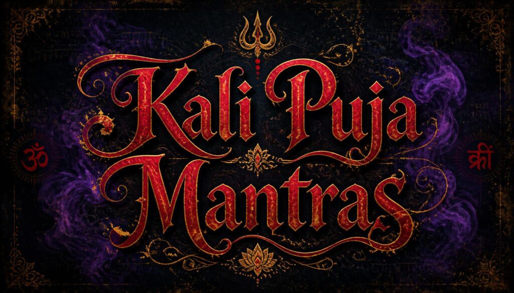 Kali Puja Mantras