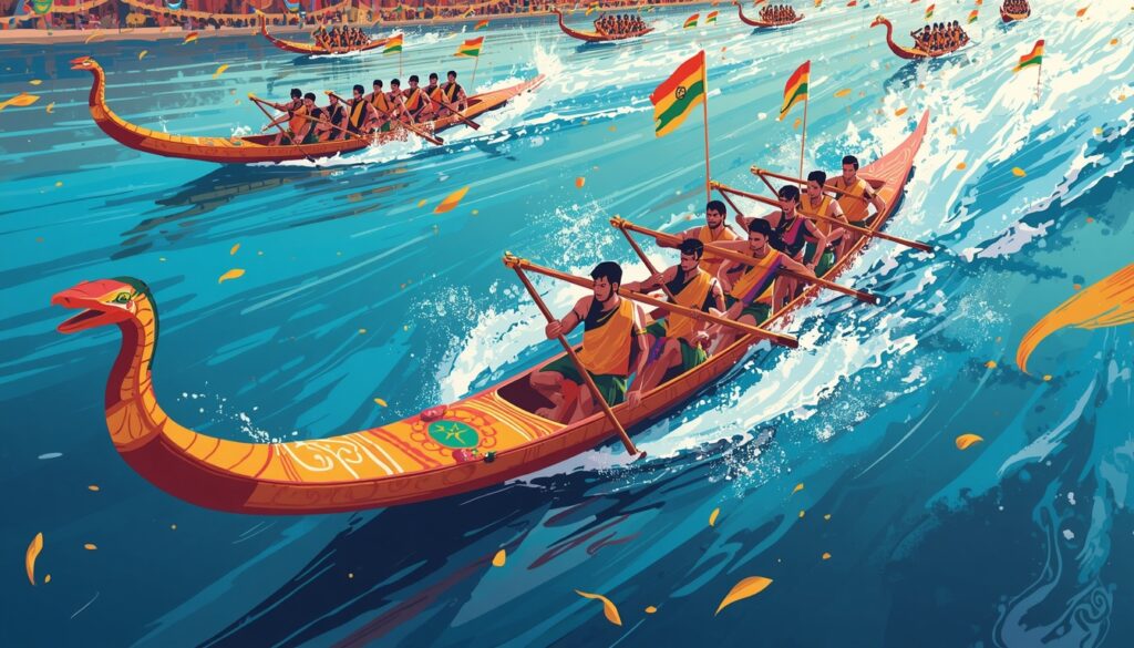 Vallam Kali and the Energy of Onam
